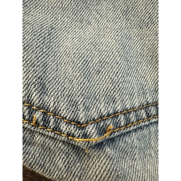 Y2K Ashley Mason Rhinestone Jeans Junior's Kacey Premium 3 Small 28" Blue Light - Picture 8 of 15